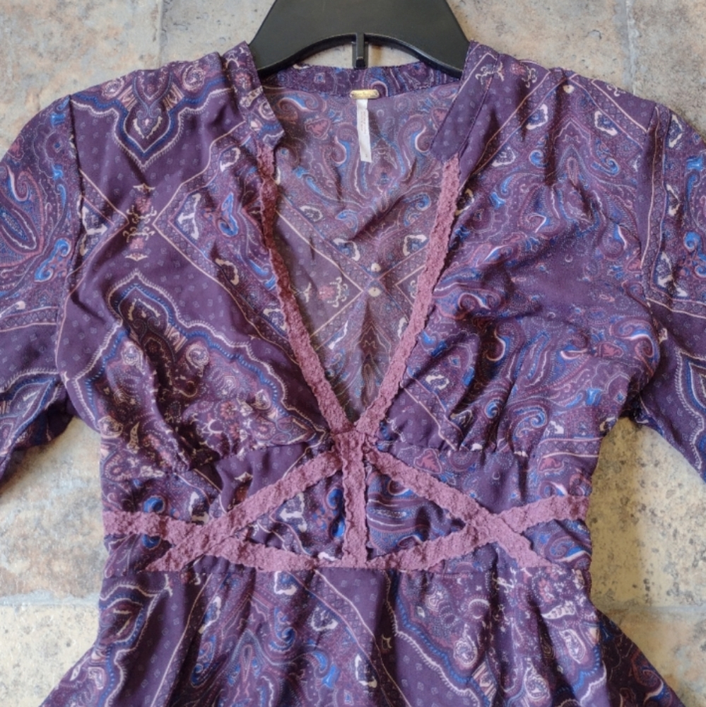 Free People Moonlight Bay dress size 2 - Picture 4 of 12